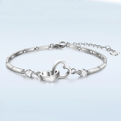 Charms 925 Sterling Silver Bracelets Bangles For Women - DropOnline.co
