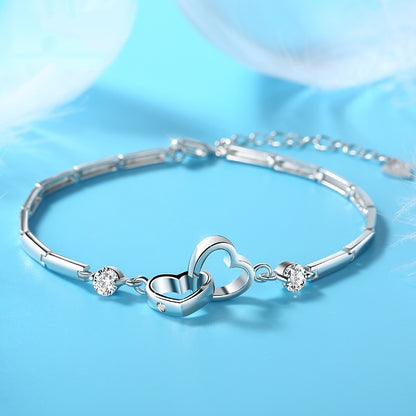 Charms 925 Sterling Silver Bracelets Bangles For Women - DropOnline.co