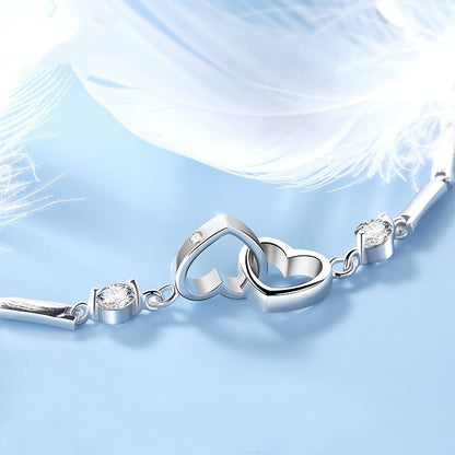 Charms 925 Sterling Silver Bracelets Bangles For Women - DropOnline.co