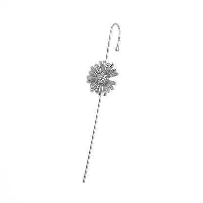 Glistening Ear Wrap Crawler Zircon Earrings Piercing Earrings Premium Earrings - DropOnline.co