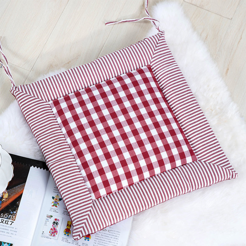 Lattice Stitching Cotton And Linen Cushion More Patterns