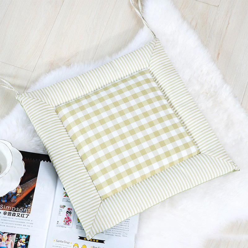 Lattice Stitching Cotton And Linen Cushion More Patterns