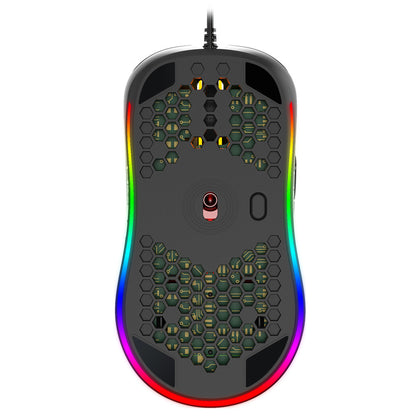 E-Sports Mechanical Wired Gaming Mouse With Rgb Glow - DropOnline.co