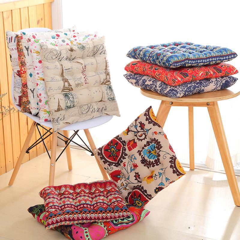 National Style Thickened Chair Cushion Office Computer Chair Cushion