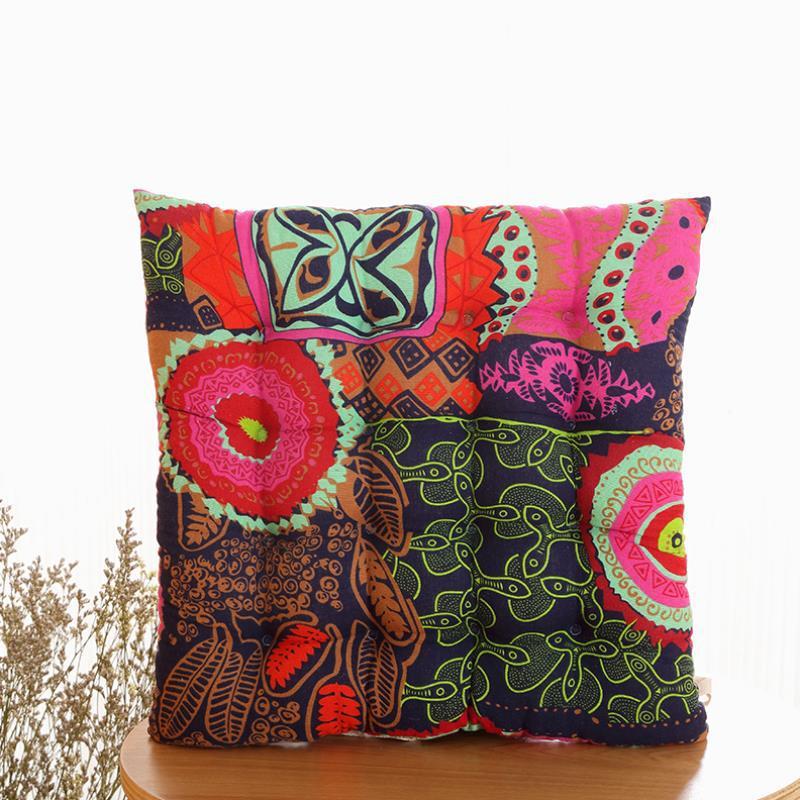 National Style Thickened Chair Cushion Office Computer Chair Cushion
