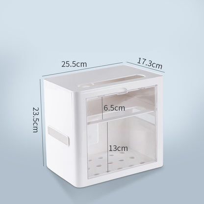 Wire Data Cable Storage Box Power Strip Charger Socket Power Strip Cable Organizer Desktop Finishing Artifact - DropOnline.co