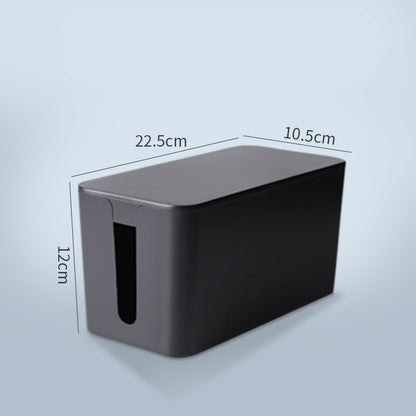 Wire Data Cable Storage Box Power Strip Charger Socket Power Strip Cable Organizer Desktop Finishing Artifact - DropOnline.co