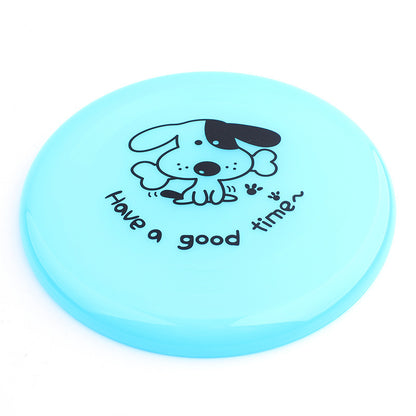 Silicone Flying Disc Dog Toy - Durable Chew Resistant Frisbee for Training & Interactive Play - DropOnline.co