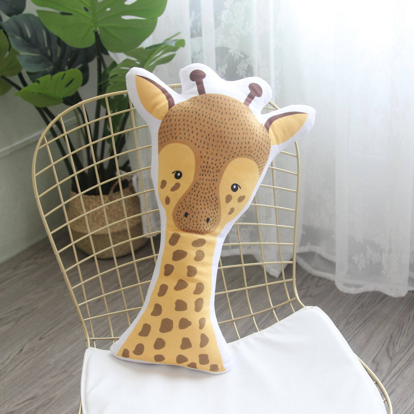 Forest Animal Pillow Sofa Bedroom Cushion