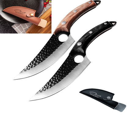 Slaughter Cutting Meat Boning Small Scimitar Special Skinning Killing Pigs Butcher - DropOnline.co