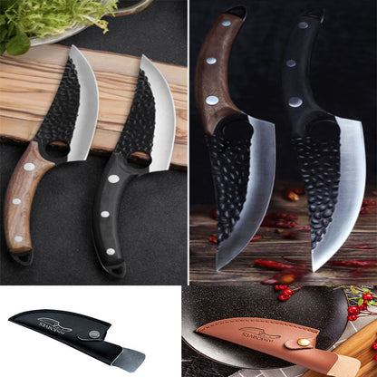 Slaughter Cutting Meat Boning Small Scimitar Special Skinning Killing Pigs Butcher - DropOnline.co