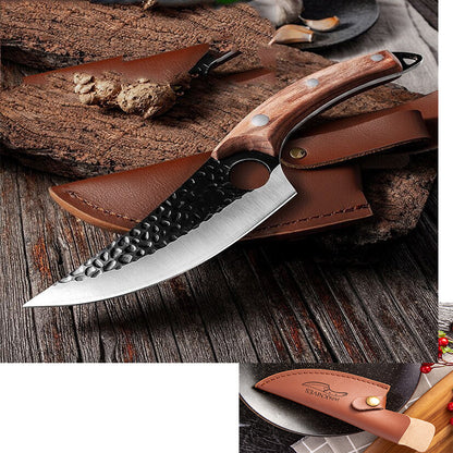 Slaughter Cutting Meat Boning Small Scimitar Special Skinning Killing Pigs Butcher - DropOnline.co