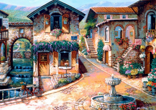 Premium Cityscape Diamond Painting Kit - DIY Embroidery Home Decoration