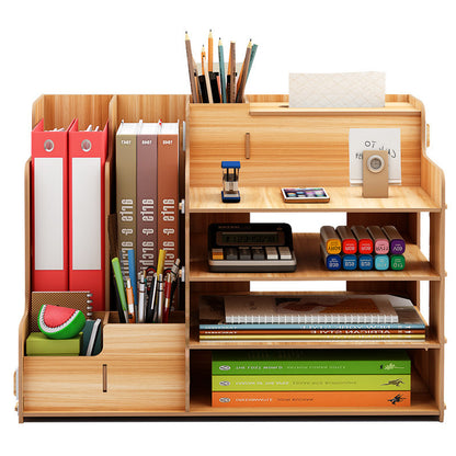 Student Dormitory Bookshelf Stationery Storage Pumping Tissues - DropOnline.co
