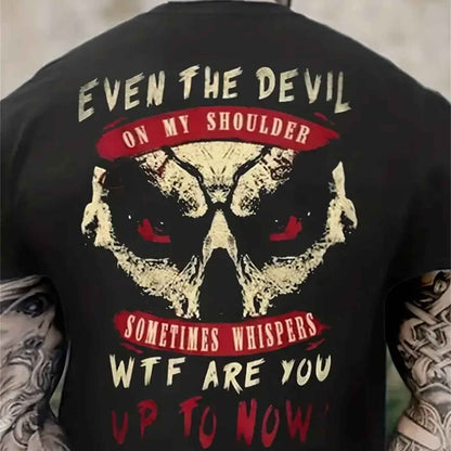 Men's Creative Tops - Casual Short Sleeve Round Neck Summer Outdoor T-Shirt