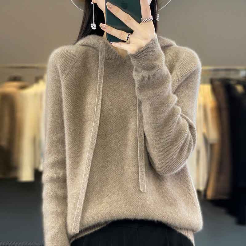 Women's Casual Hooded Sweater