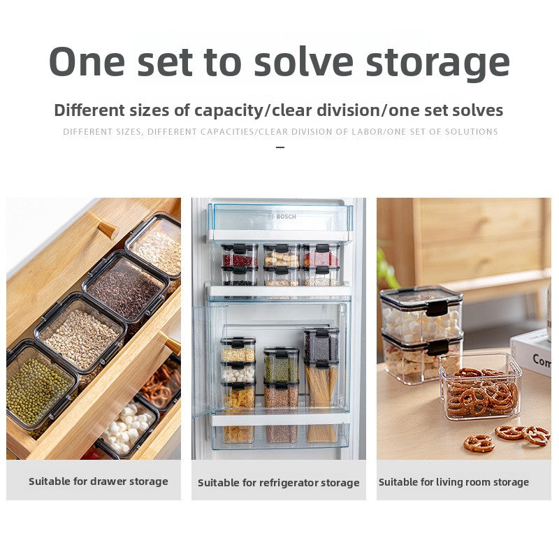 Sealed Seasoning Storage Box - Airtight Kitchen Container