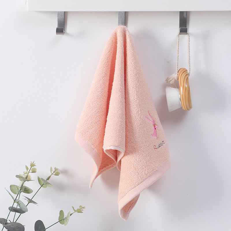 Children's Towel Home Soft Cartoon Face Towel Pure Cotton