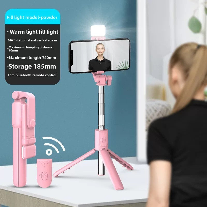 Bluetooth Selfie Stick - Wireless Remote Phone Camera Control 70cm Extendable