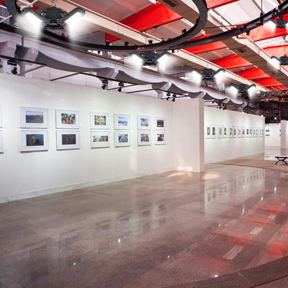 General Deformable Lamp Garage Light Radar Warehouse Industrial Lamp Home Lighting High Intensity - DropOnline.co