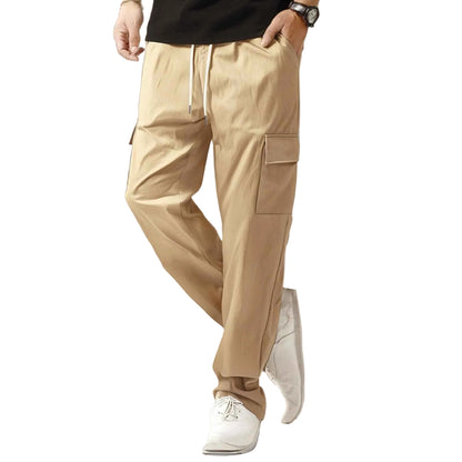 Men's Casual Trousers Loose Thin Fashionable Sports Quick-drying