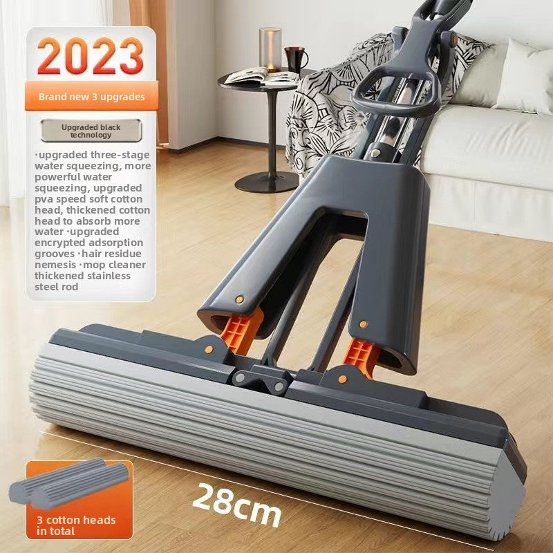 Sponge Water-Absorbing Mop - Super Absorbent Floor Cleaning Tool