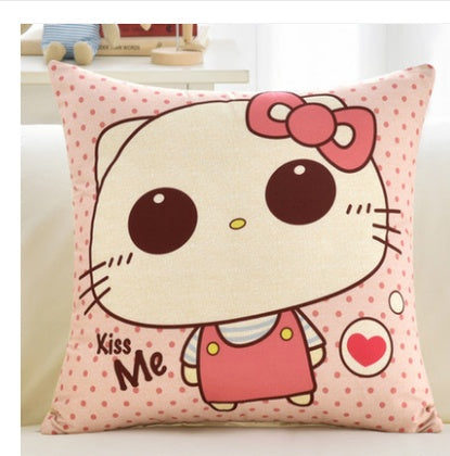 Square back cushion head cushion set square pillow cartoonpillow core pillow car small animal sofa