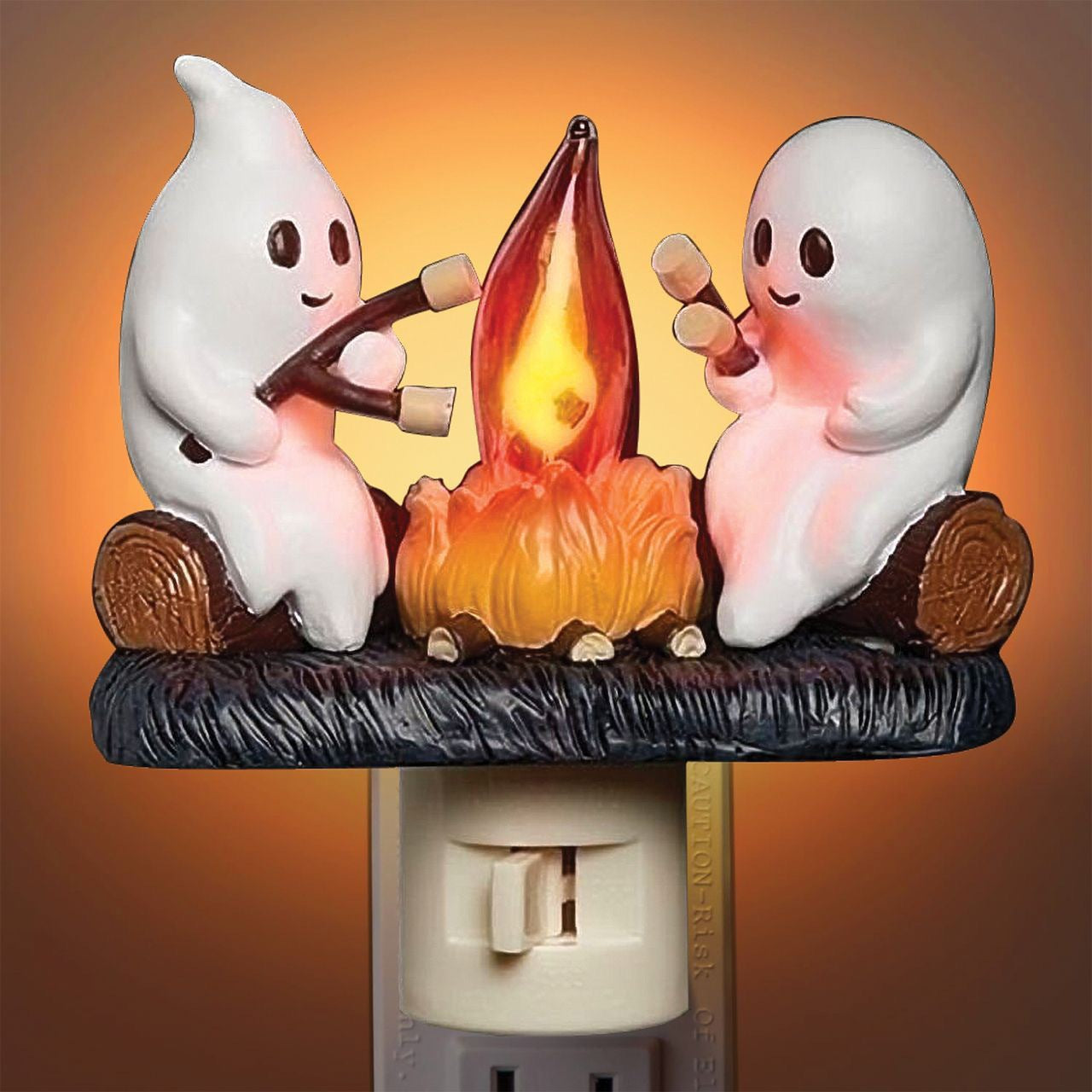 Halloween Ghost Socket Cover - Spooky Wall Outlet Decor