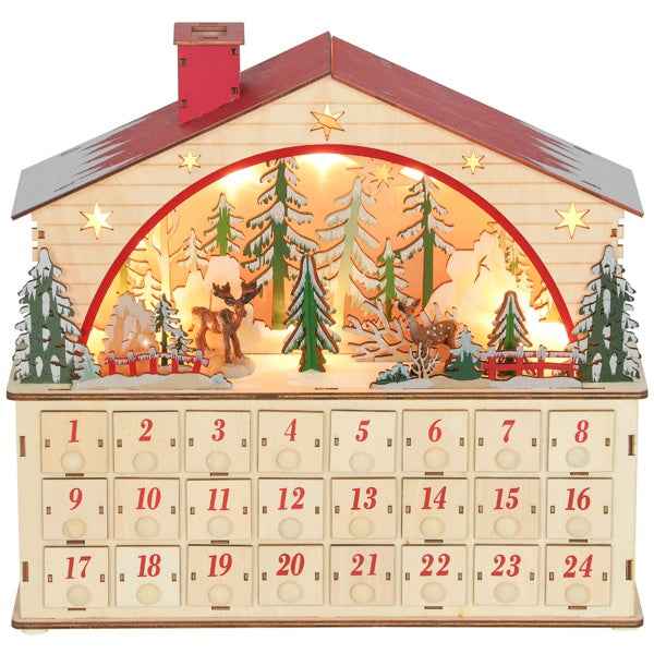Christmas Advent Calendar - Holiday Countdown Decoration