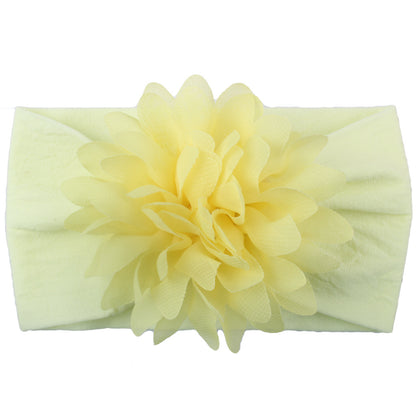 Chiffon Flower Baby Headband - Cute Princess Hair Accessories for Infant Girls - DropOnline.co