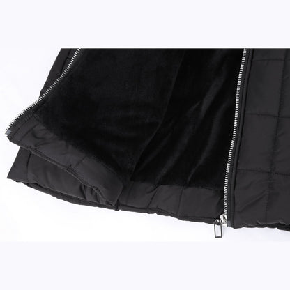 Hooded long-sleeved warm and velvet cotton jacket - DropOnline.co