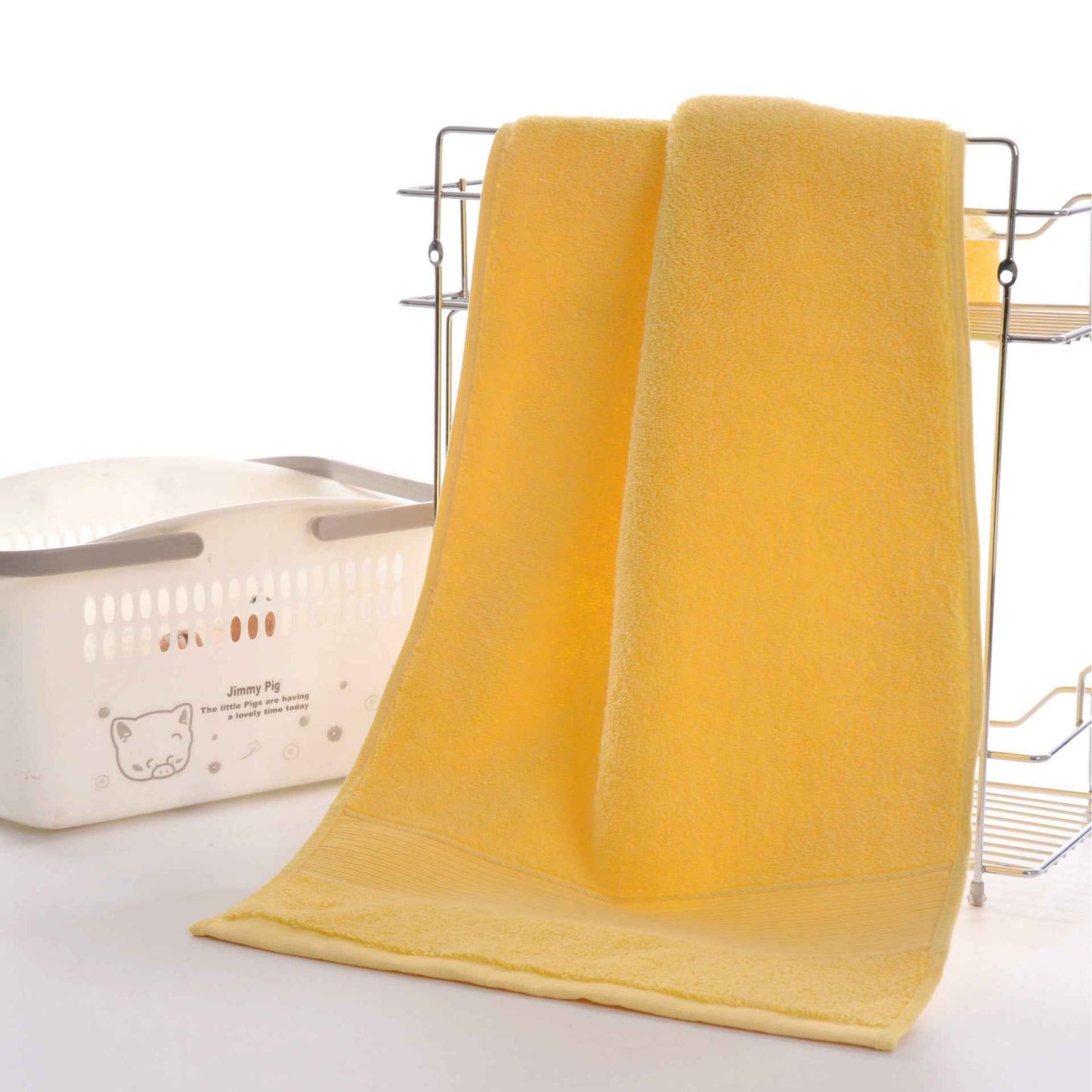 Cotton absorbent towel