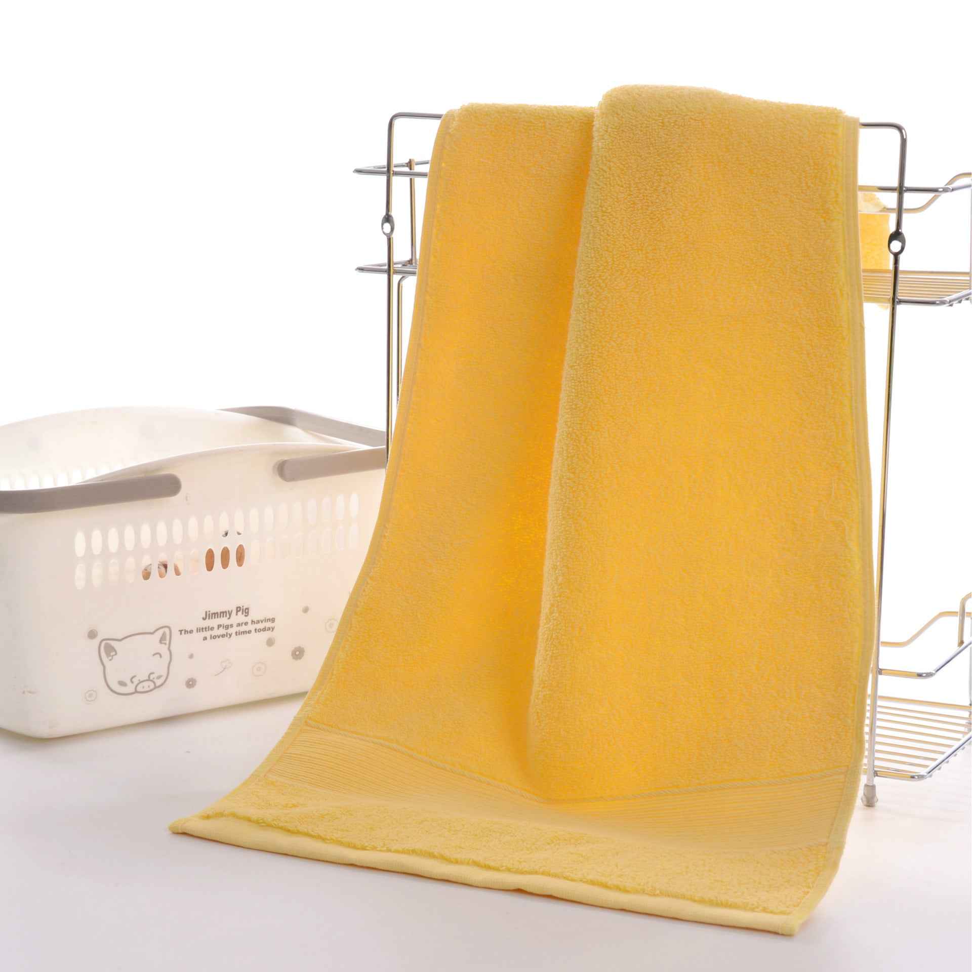 Cotton absorbent towel