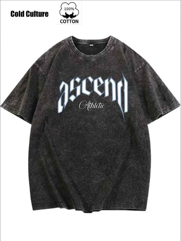 Men's Printed Short Sleeve T-Shirt - Fashion Casual Graphic Tee