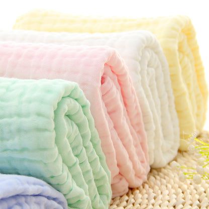 Simple Printing Creative 6-layer Gauze Baby's Bath Towel
