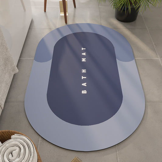 Premium Diatom Mud Absorbent Bathroom Mat - Quick-Dry Non-Slip