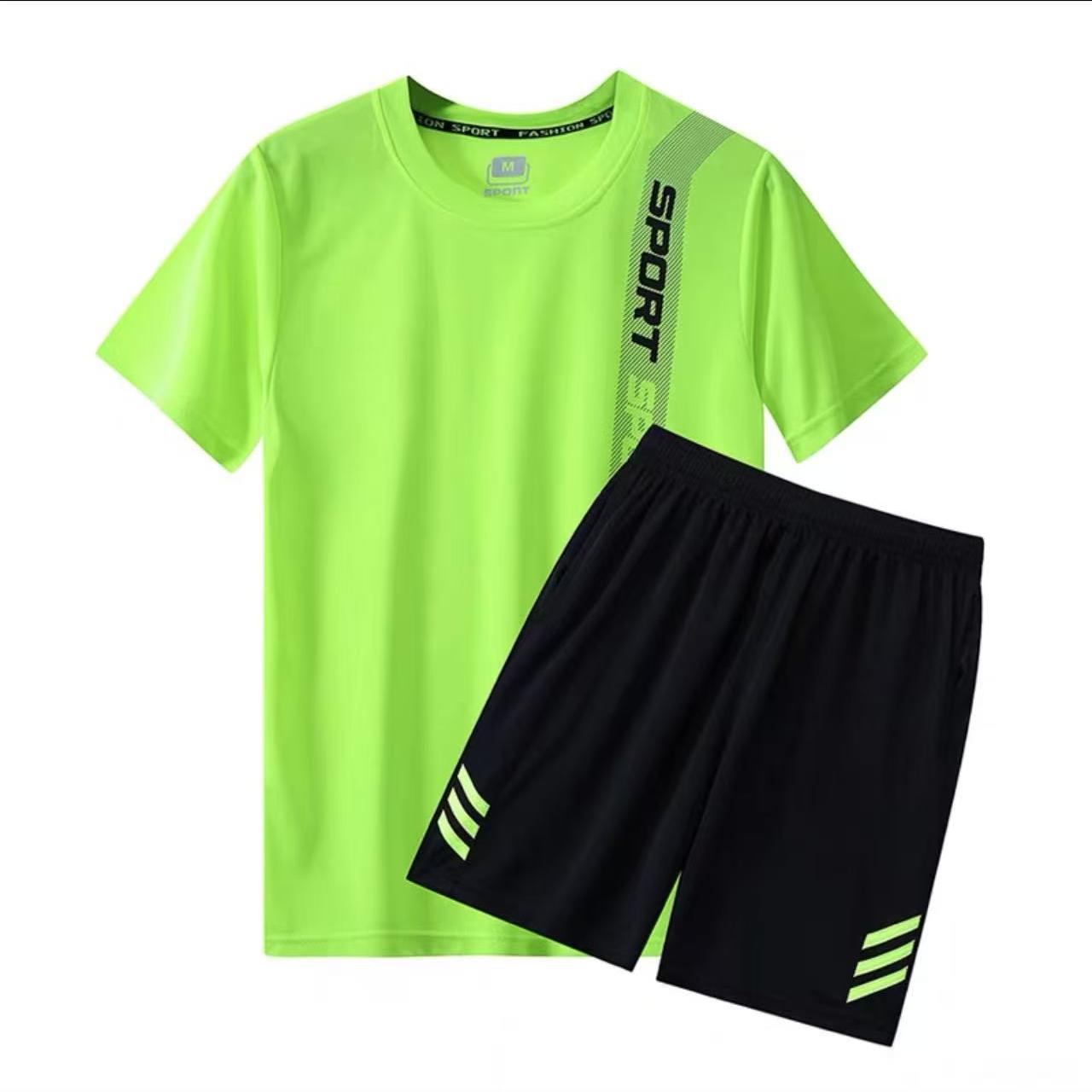 Unisex Fitness Short-Sleeved Top - Athletic Performance Wear