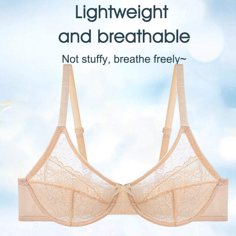 Women's Breathable Soft Steel Ring Bra - Comfortable Support Underwear