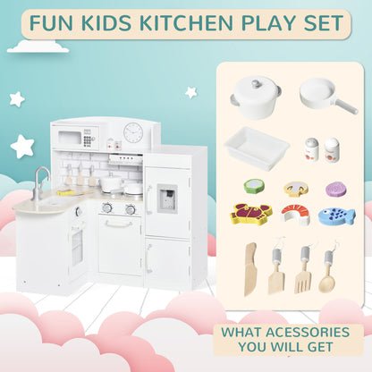 Corner Kids Kitchen Playset