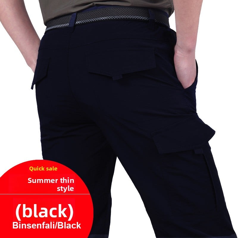 Men's Waterproof Quick-Dry Work Trousers - Professional Performance Pants