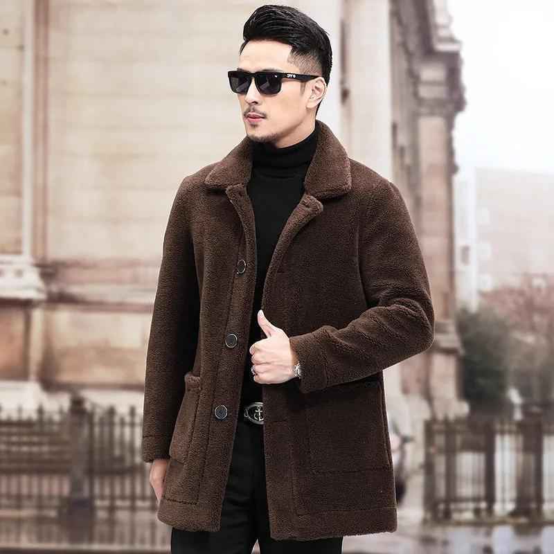 Jacket Lapel Short Fur Coat