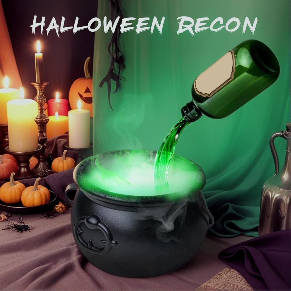 Halloween Black Wizard Bowl Magic Set - Float Bottle & Diffuser Props