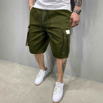 Men's Summer Sports Casual Shorts - Korean Style Trendy Design