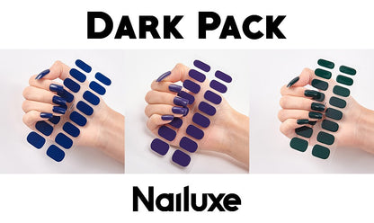 Pure Color 16 Nail Stickers - DropOnline.co