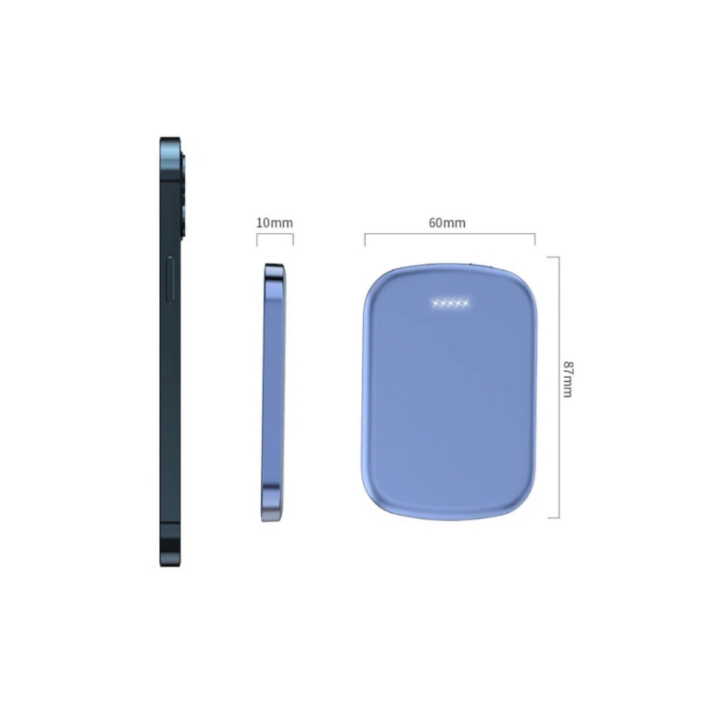 Magnetic Wireless Charger Power Bank - Portable Chargomate