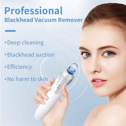 Blackhead Suction Instrument, Electric Blackhead Suction Artifact, Blackhead Removal Instrument, Home Use Beauty Instrument For Sucking Blackheads And Acne - DropOnline.co