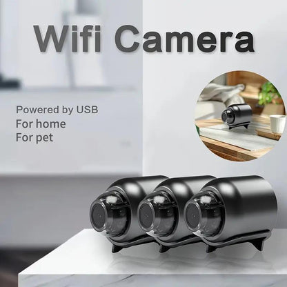 X5 Wireless Home Surveillance Camera HD WiFi Support Magnetic Bracket USB Power Supply Indoor And Outdoor Use Built-in Battery Magnetic - DropOnline.co
