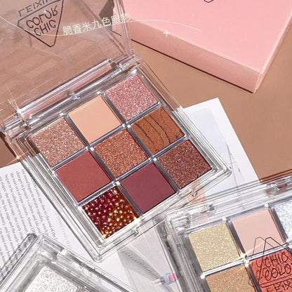 Daily Nude Makeup Eye Shadow Plate - DropOnline.co