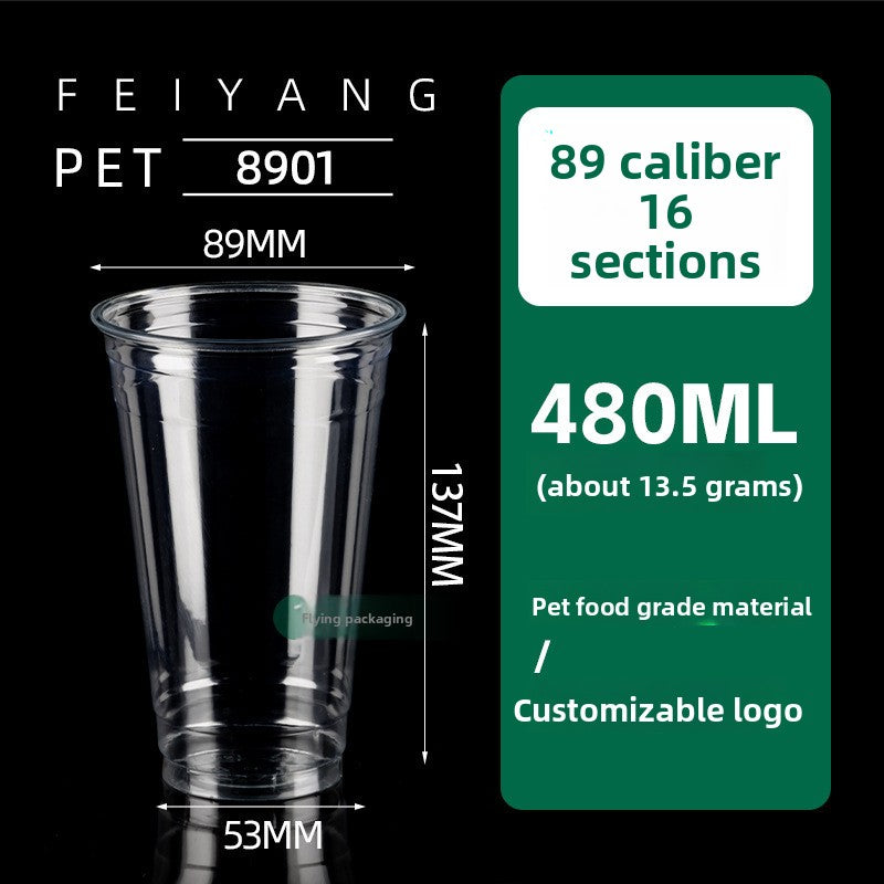Premium Disposable Milk Tea Cups - Bubble Tea Service Cups