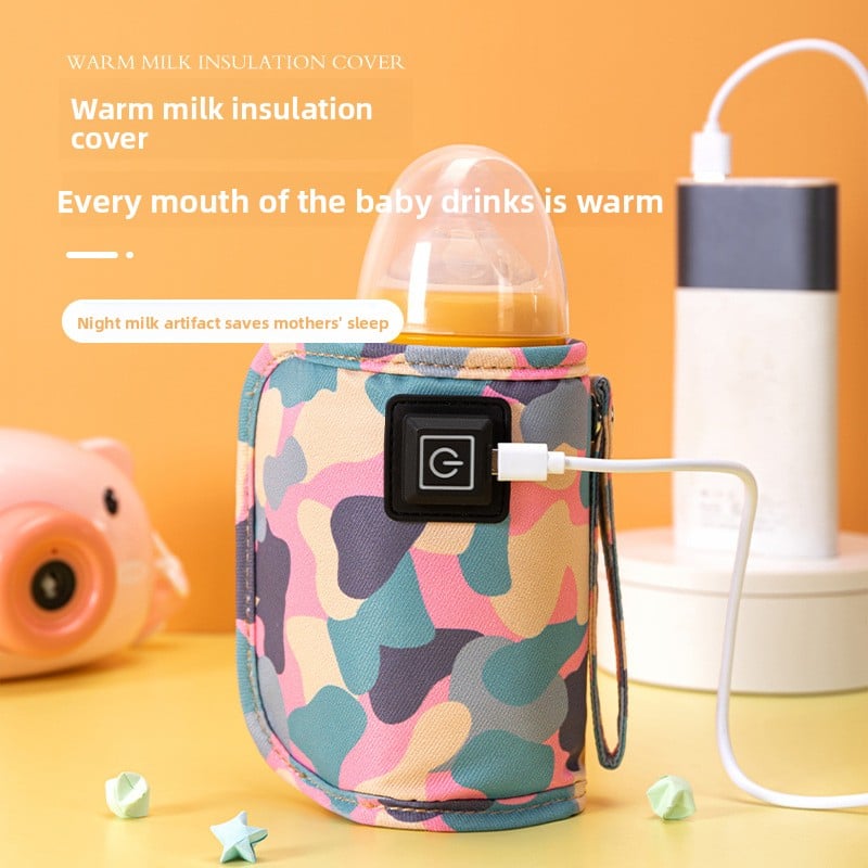 Baby Bottle Thermos Set - Portable Temperature Control Warmer